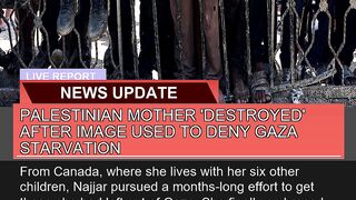 Palestinian Mother Destroyed After Image Used to