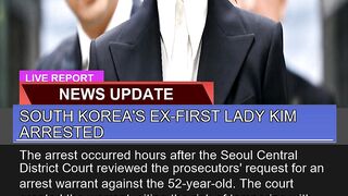 South Koreas Exfirst Lady Kim Arrested