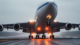 Is THIS Landing by Antonov An-124 the MOST DANGEROUS Approach EVER? aviation.