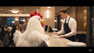 The naughty chicken