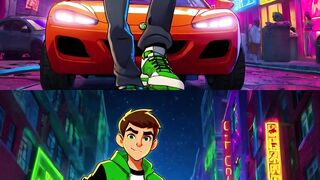 Find the Difference Ben 10 Action Scene!