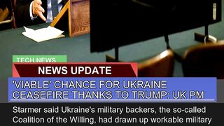 Viable Chance for Ukraine Ceasefire Thanks to Tr
