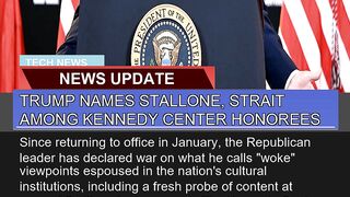Trump Names Stallone Strait Among Kennedy Center