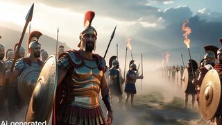 Battle of Marathon 490 BC  Greeks vs Persians  Epic Ancient War in 4K