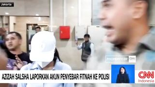 Putri Wakil Ketua Komisi VI DPR, Nurul Azizah Rosiade, resmi melapor ke Bareskrim Polri