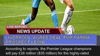 Liverpool Agree Deal for Parma Prospect Leoni