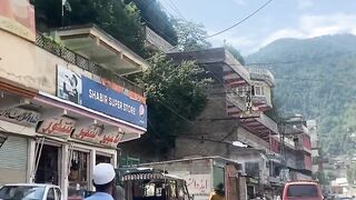 Beautiful Madyan Bazar Swat Valley KPK Pakistan