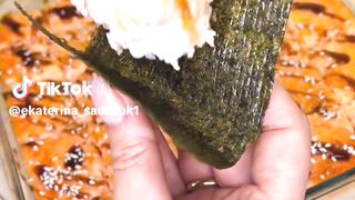 INSANELY Delicious Baked Crab Stick Sushi