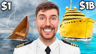 1 vs 1,000,000,000 Yacht  MrBeast Epic Challenge in English Part 2
