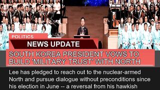 South Korea President Vows to Build Military Trus