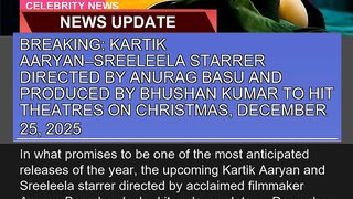 Breaking Kartik Aaryansreeleela Starrer Directed