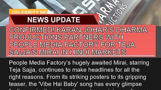 Confirmed Karan Johars Dharma Productions Partne