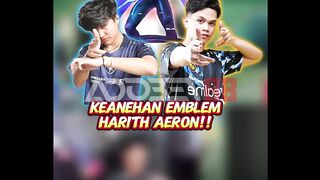 Skylar geleng-geleng liat emblem Harith-nya Aeron