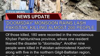 Doomsday Monsoon Rains Lash Pakistan Killing Al