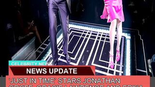Just in Time Stars Jonathan Groff Gracie Lawren