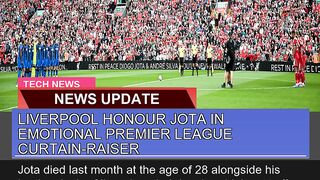 Liverpool Honour Jota in Emotional Premier League