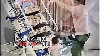 He take cared her until she completey fine cdrama kdrama love youtubeshorts shortvideo
