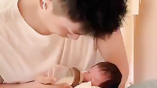 I found so cute bonding in Internet youtubeshorts love familylife bts viral cute kdrama