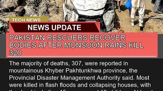 Pakistan Rescuers Recover Bodies After Monsoon Rai