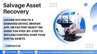 HIRE SALVAGE ASSET RECOVERY YOUR SOLUTION FOR RECOVERING OF SCAMMED ETH