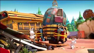 Giant Mutant Gorilla Rabbit Fights FBI to Steal Beautiful Rabbit   funny abstract bugsbunny  crazyrabbit