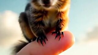 Baby Squirrel Chaos in the Cutest Way Possible!  shorts cuteanimals cute viral viralshorts