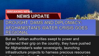 Drought Dams and Diplomacy Afghanistans Water C