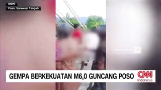 Gempa bumi M 6,0 guncang Kabupaten Poso, Sulawesi Tengah, Minggu pagi.