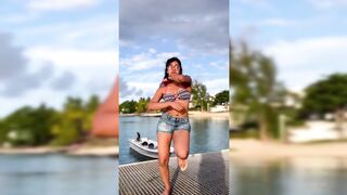 Indian Girl Simran Dutt Dance 10