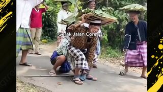 momen lucu gerak jalan core