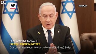 Netanyahu affirms taking over Gaza as one condition for ending the