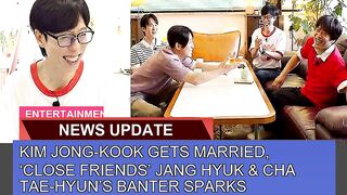 Kim Jongkook Gets Married Close Friends Jang H