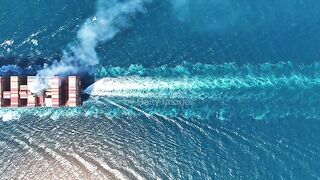 Ship in Oceania