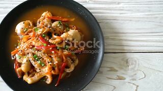 stid fried octupus