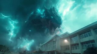 Sailor Neptune Ai live action fight scene