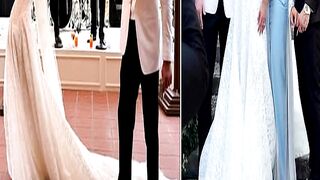 All About Nina Agdals Two Wedding Dresses as She
