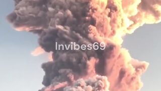 Stunning Mount Luatobi Eruption Footage