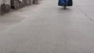 Talent on bike