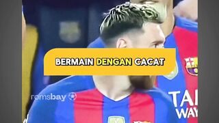 Pemain-pemain sepakbola ini mengalahkan batas fisik mereka bola messi