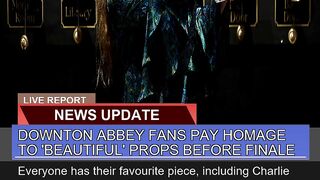 Downton Abbey Fans Pay Homage to Beautiful Props