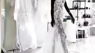 EBONY  IVORY MAGIC! Black Brides WHITE DRESS Moment EbonyIvoryBride WeddingGlow BridalBeauty