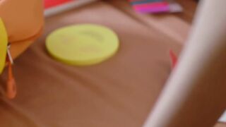 Close up packing school supply