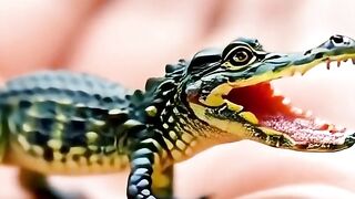Little Alligator, Big Cuteness Overload!  shorts cuteanimals cute viral viralshorts animals