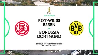 RW Essen - Borussia Dortmund  DFB Cup