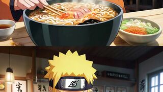 Naruto Eating Ramen   Find the Difference Challenge  Spot the Hidden Change