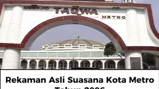 Suasana Kota Metro lampung  2006