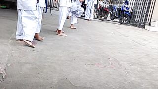 karate training