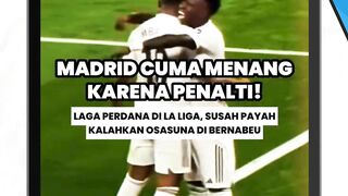 Real Madrid menang di laga perdana La Liga