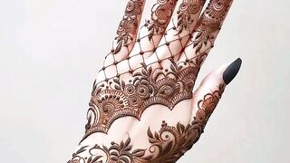 Super mahndi design and simple Mahandi