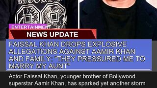 Faissal Khan Drops Explosive Allegations Against a